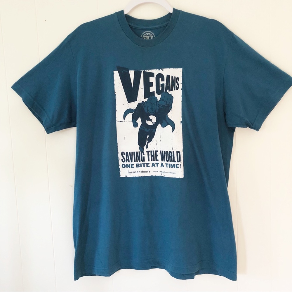 Vegans Saving the World One Bite at a Time Tee